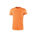 Orange "fluo" work t-shirt