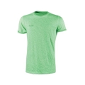 Green "fluo" work t-shirt