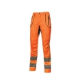 Warnschutz-Arbeitshose „ren" orange fluo