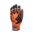 "Нико" оранжевые флуоресцентные рабочие перчатки повышенной видимости