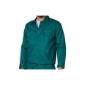 Basic green cotton jacket
