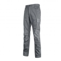 "Meek" gray iron work trousers