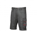 Short work trousers "Party" black carbon