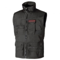 Gilet de travail "First" black carbon