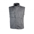 Work vest "Wave" gray iron