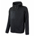 Schwarzes carbon arbeitsweatshirt "Rainbow"