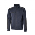 "Snug" deep blue work sweatshirt