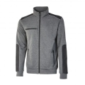 Arbeitsweatshirt "Snug" grau meteorit