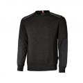 Schwarzes carbon arbeitsweatshirt " Ryke "