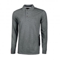 "Live" work polo gray meteorite