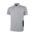 Polo de travail "Gap" gris argent