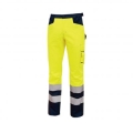 Pantaloni da lavoro " light " yellow fluo