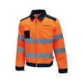 Arbeitsjacke "Gleam" orange fluo