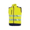 Gilet de travail "Dany" jaune fluo