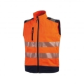 Gilet de travail "Dany" orange fluo