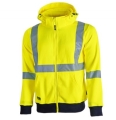 Work sweatshirt "Melody" yellow fluo