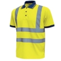 Polo de trabajo "Neon" amarillo fluo