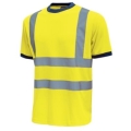 "Mist" yellow fluo work t-shirt